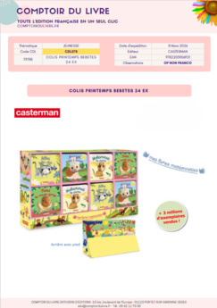 COLIS BEBETES PRINTEMPS 24V - MARS26 - CDL578