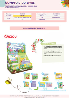 COLIS AUZOU PRINTEMPS 28 EX MARS 2026 CDL592