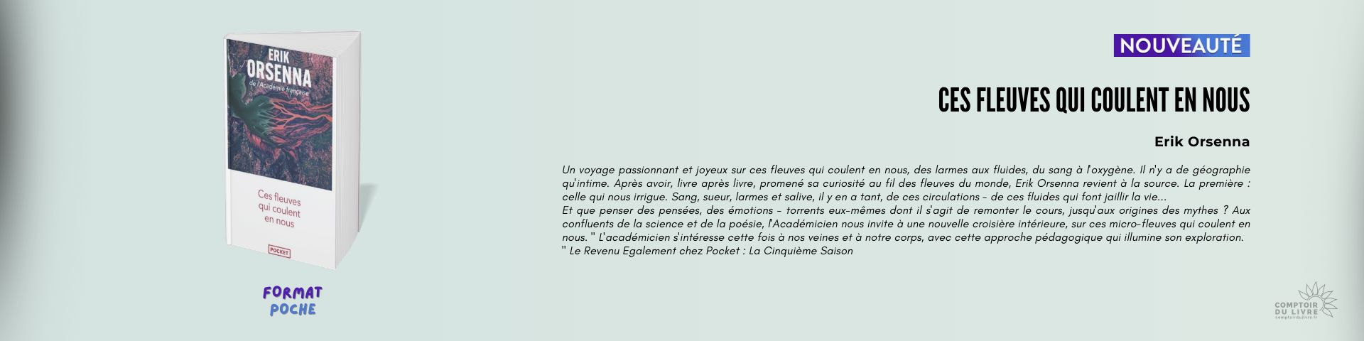 CES FLEUVES QUI COULENT EN NOUS