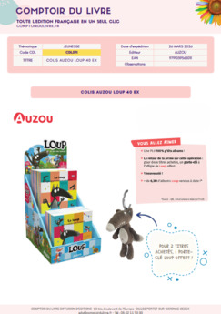 COLIS AUZOU LOUP 40 EX MARS 2026 CDL591