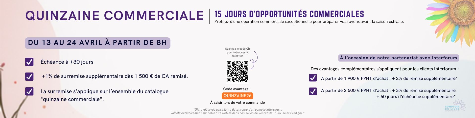 Quinzaine commerciale