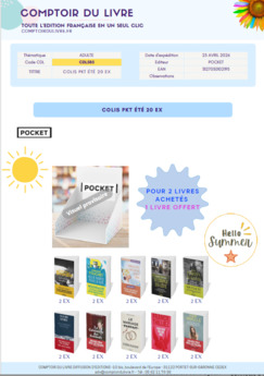 COLIS PKT ETE 20VOL - AVRIL 2026 - CDL585