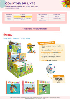 COLIS AUZOU P´TIT LOUP ETE  FOOT 46VOL MAI 2026 CDL644
