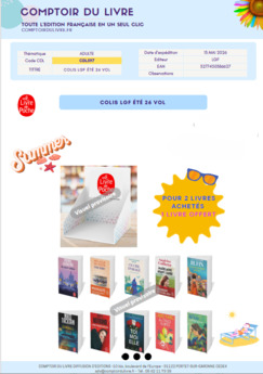COLIS  26LP CET ETE JE LIS 2026 CDL 597
