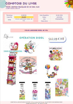 COLIS LAROUSSE DIDDL 48VOL MAI 2026 CDL630