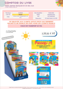 COLIS 20 PASSEPORT 2026 LDS LIB CDL634