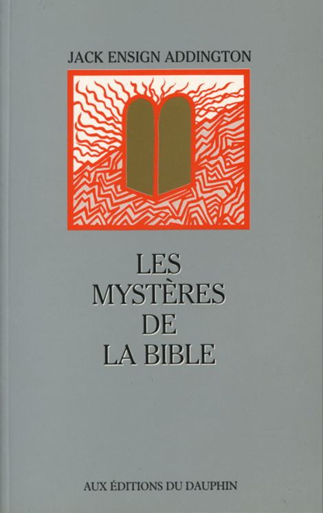 MYSTERES DE LA BIBLE