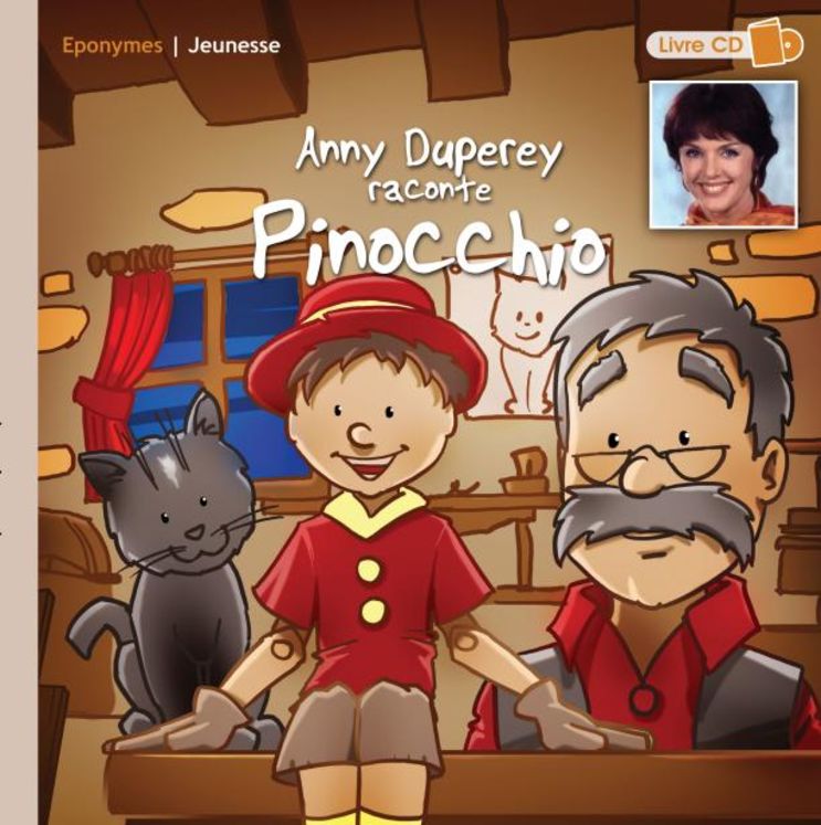 ANNY DUPEREY RACONTE PINOCCHIO + CD