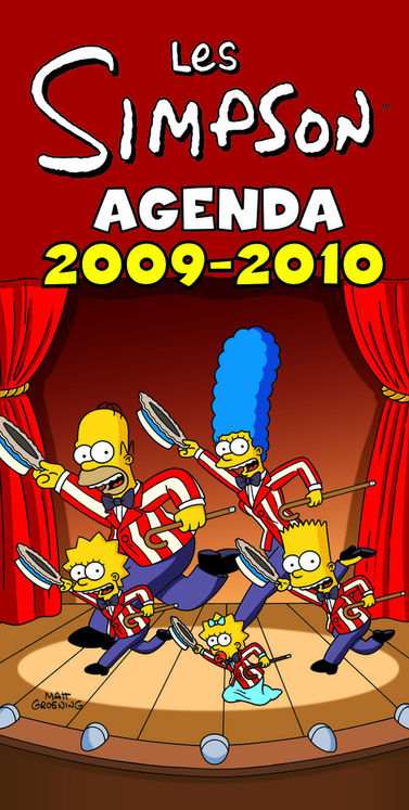 AGENDA LES SIMPSON 2009-2010