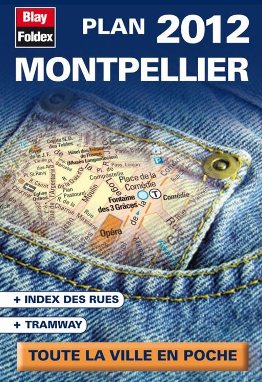 MONTPELLIER PLAN DE POCHE EDITION 2012