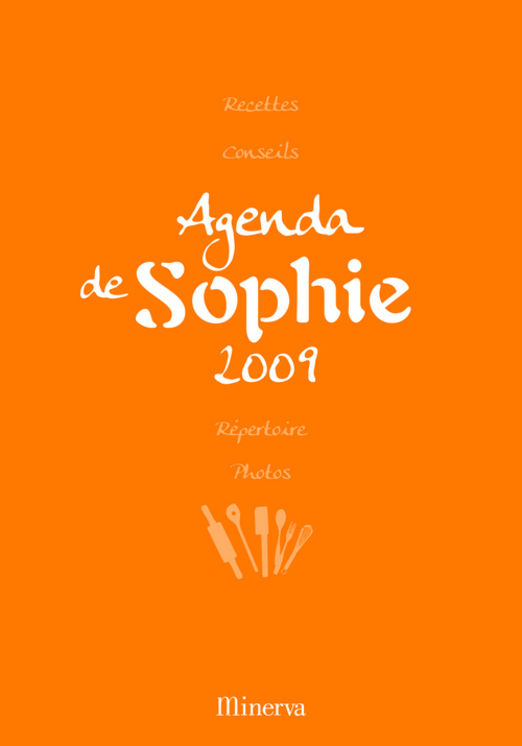 AGENDA DE SOPHIE 2009