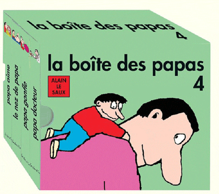 BOITE DES PAPAS 4 (LA) - VERTE (COFFRET)