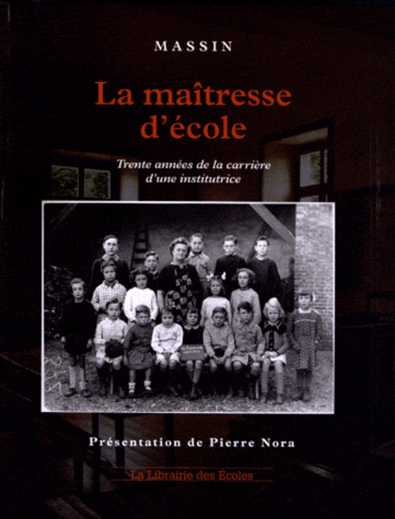 MAITRESSE D ´ ECOLE , 30 ANNEES CARRIERE INSTITUTRICE