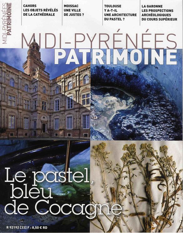 MIDI PYRENEES PATRIMOINE 33 PASTEL BLEU DE COCAGNE
