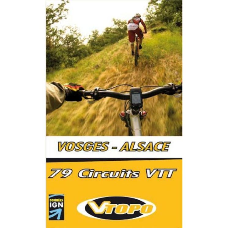 VOSGES ALSACE 79 CIRCUITS VTT
