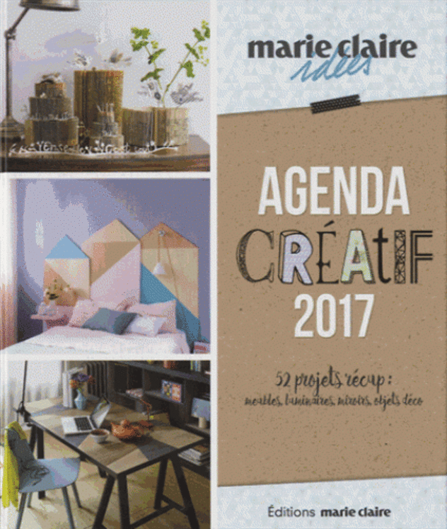 AGENDA CREATIF MARIE CLAIRE IDEES 2017