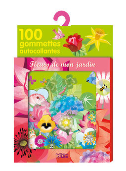100 GOMMETTES FLEURS DE MON JARDIN