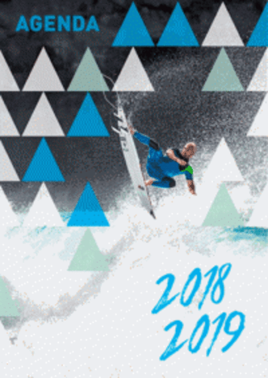 SURF / AGENDA SCOLAIRE 2018 - 2019