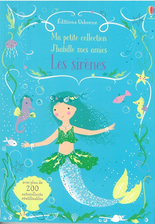 J´HABILLE MES AMIES - MA PETITE COLLECTION - LES SIRENES