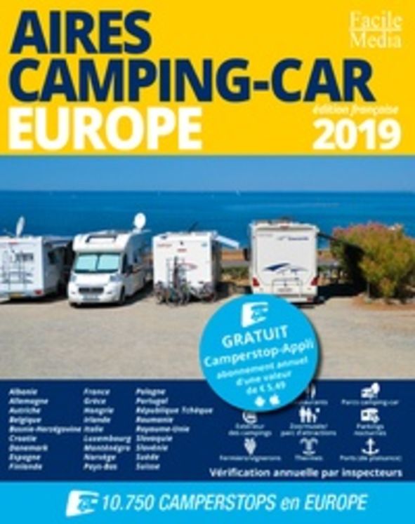 AIRES CAMPING CAR EUROPE 2019
