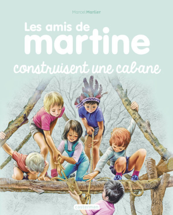 AMIS DE MARTINE CONSTRUISENT UNE CABANE - T06