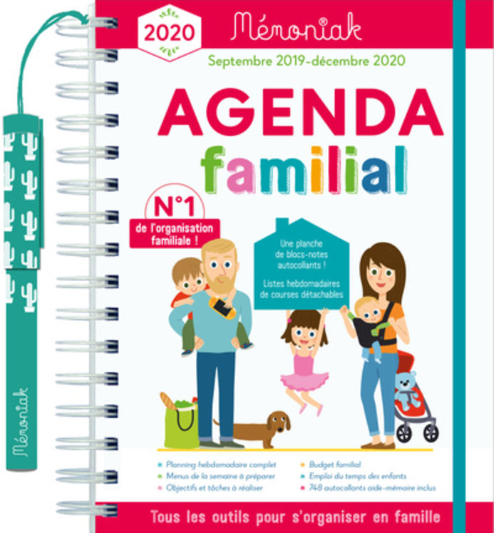 AGENDA FAMILIAL MEMONIAK 2019-2020