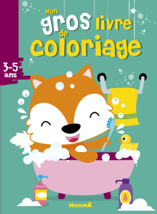 Mon gros livre de coloriage : 3-5 ans par COLLECTIF