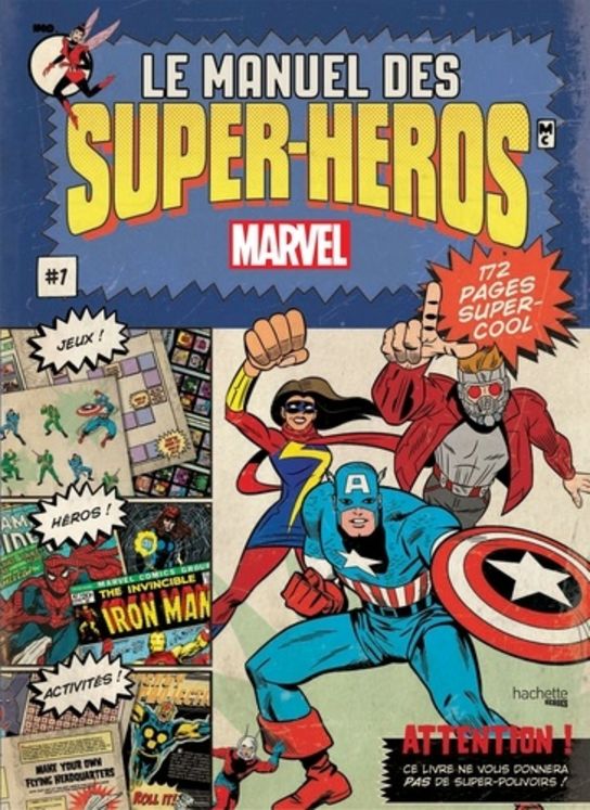 MANUEL DES SUPER HEROS MARVEL - HACHETTE 5.90€