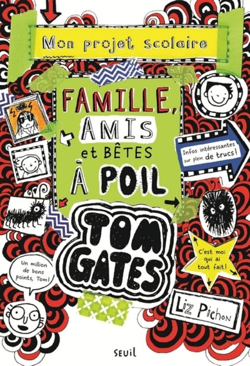 TOM GATES - TOME 12 FAMILLE, AMIS ET BETES A POIL - VOL12