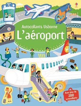 AEROPORTS - AUTOCOLLANTS USBORNE