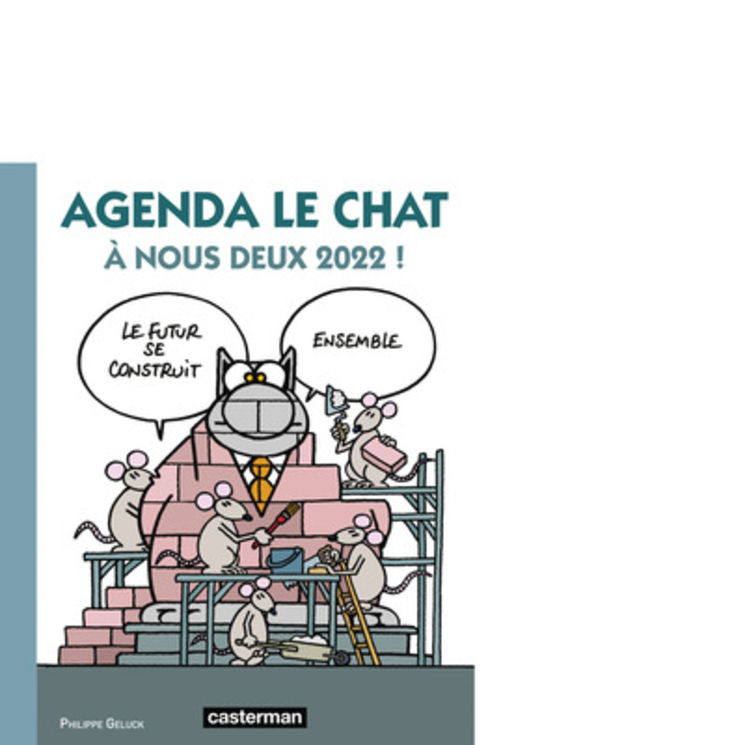 AGENDA LE CHAT - A NOUS DEUX 2022 ( CARTONNE )