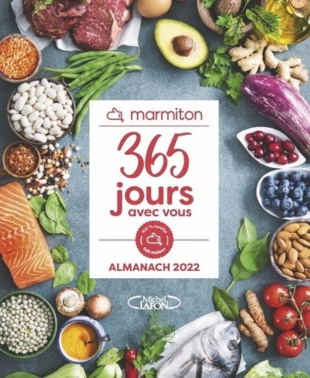 365 JOURS AVEC VOUS - ALMANACH MARMITON 2022