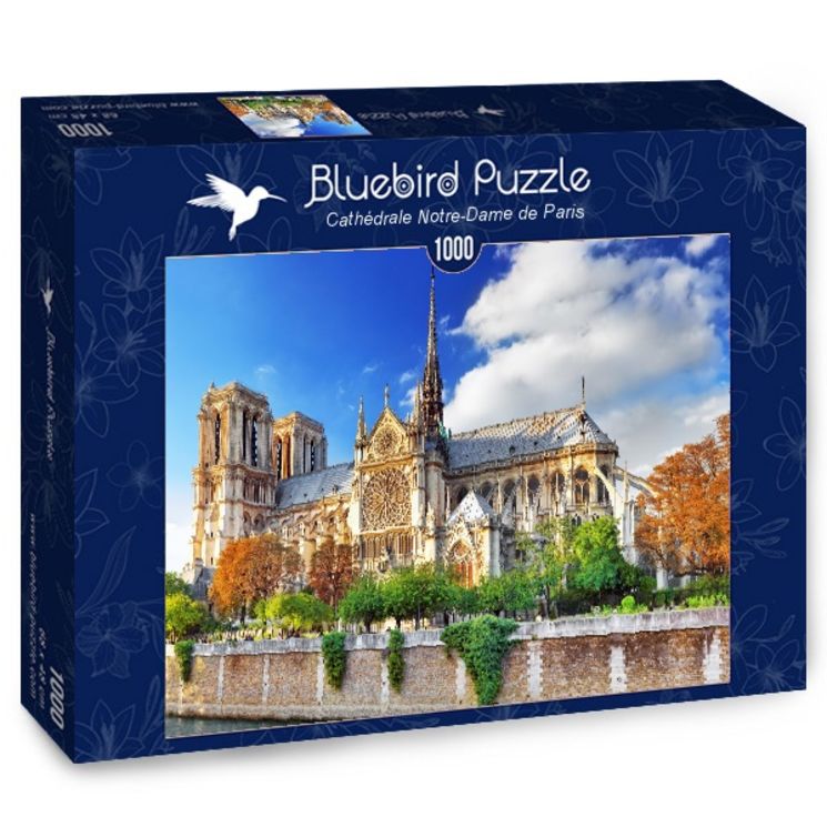 BLUEBIRD PUZZLE 1000P -  CATHEDRALE NOTRE DAME DE PARIS