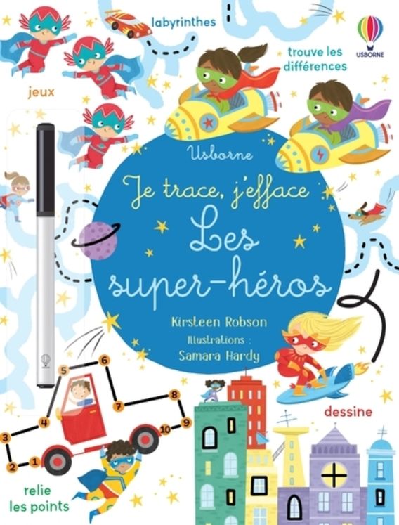 SUPER-HEROS - JE TRACE, J´EFFACE