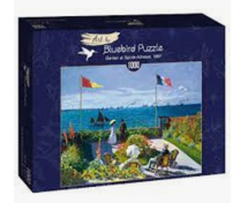 BLUEBIRD PUZZLE 1000P - GARDEN AT SAINTE ADRESSE 1867