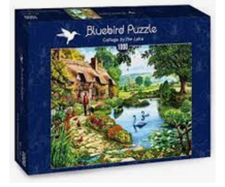 BLUEBIRD PUZZLE 1000P - COTTAGE BY THE LAKE