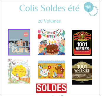 COLIS SOLDES JUILLET 2022 (22V EN 2 COLIS)