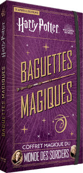 HARRY POTTER, COFFRET MAGIQUE DU MONDE DES SORCIERS 6 - BAGUETTES MAGIQUES