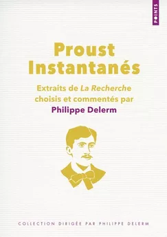 Couverture de Proust, instantanés : extraits de la recherche choisis et commentés par philippe delerm