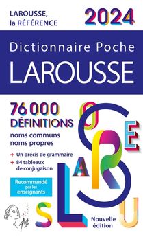 LAROUSSE DE POCHE FRANCAIS 2024