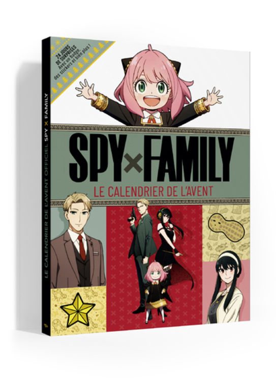 SPY X FAMILY - LE CALENDRIER DE L´AVENT OFFICIEL 2023