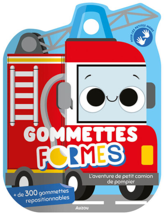 GOMMETTES FORMES - L´AVENTURE DE PETIT CAMION DE POMPIER