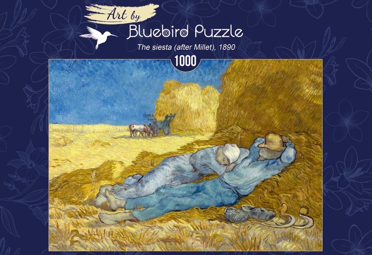PUZZLE BLUEBIRD 1000 P - VINCENT VAN GOGH - THE SIESTA