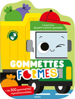 GOMMETTES FORMES - L´AVENTURE DE PETIT CAMION-POUBELLE
