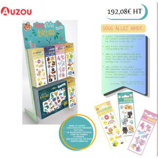 COLIS AUZOU TATOO 50 EX JUIN 2026 CDL657